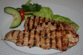 Cotlet de porc la gratar