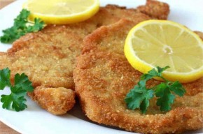 Snitel de soia si legume sote