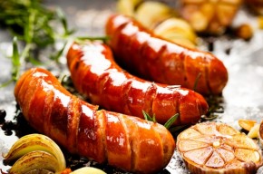 Mazare scazuta si carnati prajiti