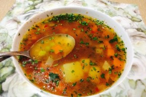 Bors de mazare si fasole