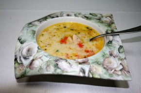 Ciorba de pui a la grec